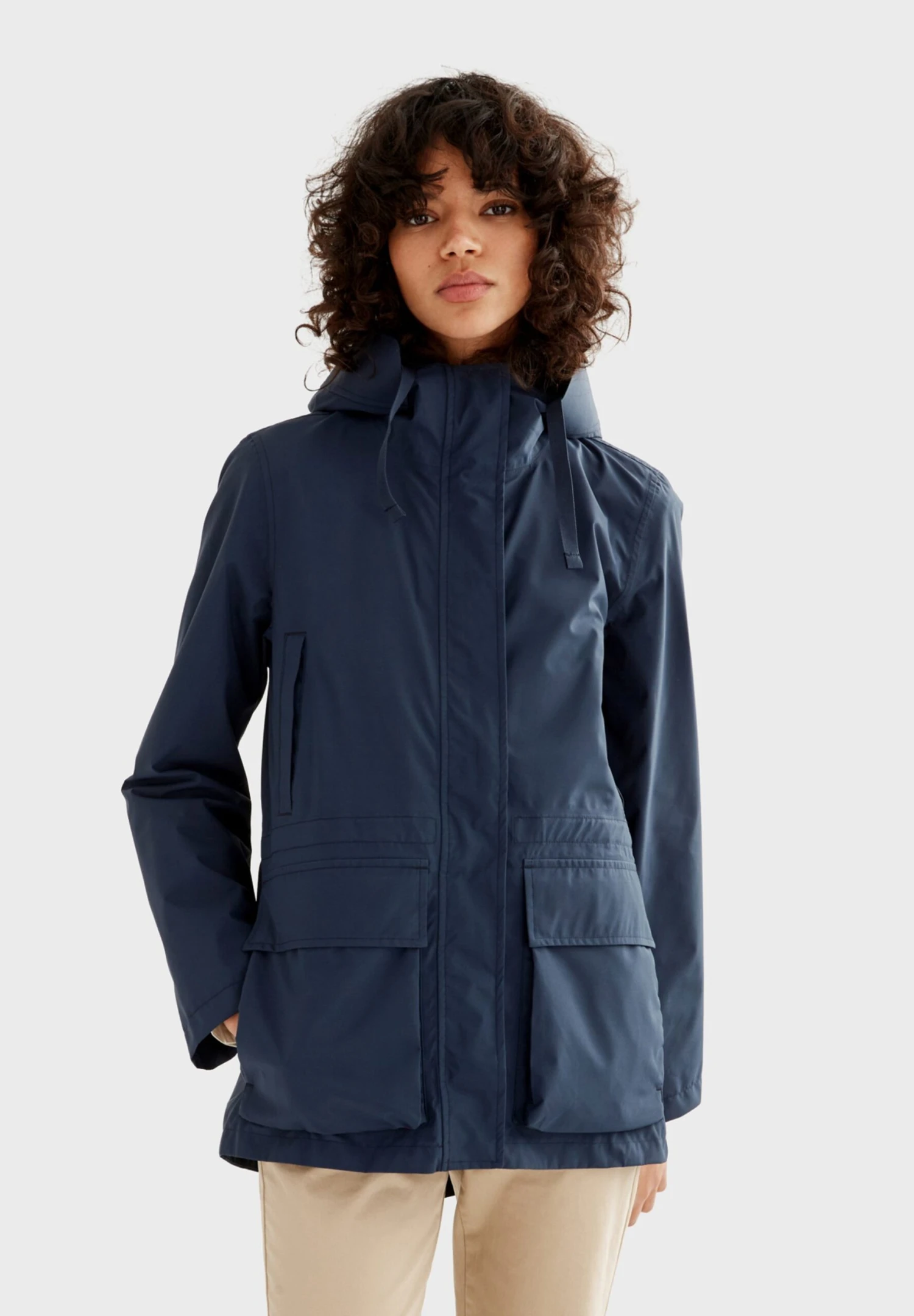 Aigle Ais23Wout006 - Parka - Navy Blue 3 Aigle Ais23Wout006 - Parka - Navy Blue