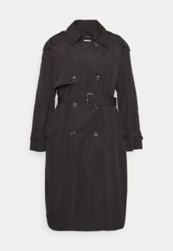 Vero Moda Curve Vmramonna - Trench - Black