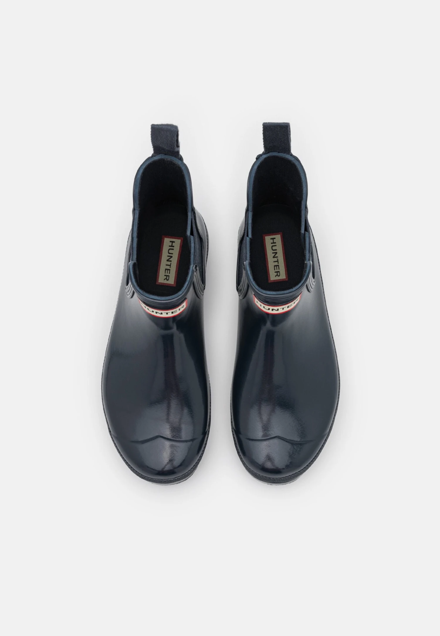 Hunter ORIGINAL Womens Original Chelsea Gloss Boot Vegan - Bottes En Caoutchouc - Navy 8 Hunter ORIGINAL Womens Original Chelsea Gloss Boot Vegan - Bottes En Caoutchouc - Navy – Image 6