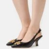 Tory Burch Eleanor Sling Back - Escarpins - Black -Next Soldes 1320291953b44093a7f428daa60c70d4