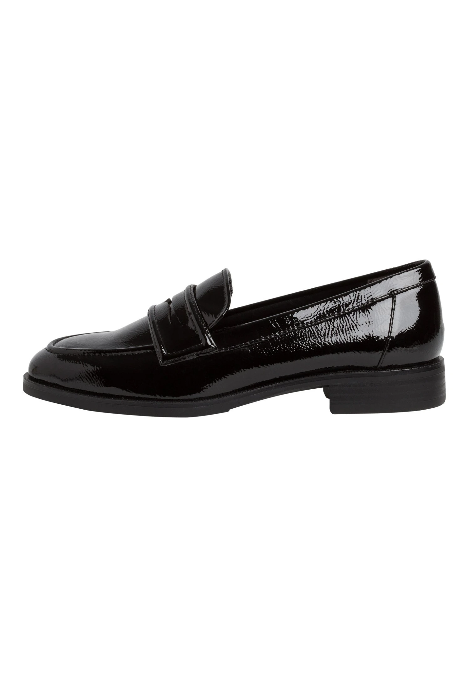 Tamaris Mocassins - Black Patent 4 Tamaris Mocassins - Black Patent – Image 2