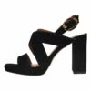 Mit Blockabsatz - Sandales À Talons Hauts - Black