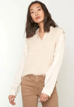 MAISON 123 Pullover - Rose Pâle