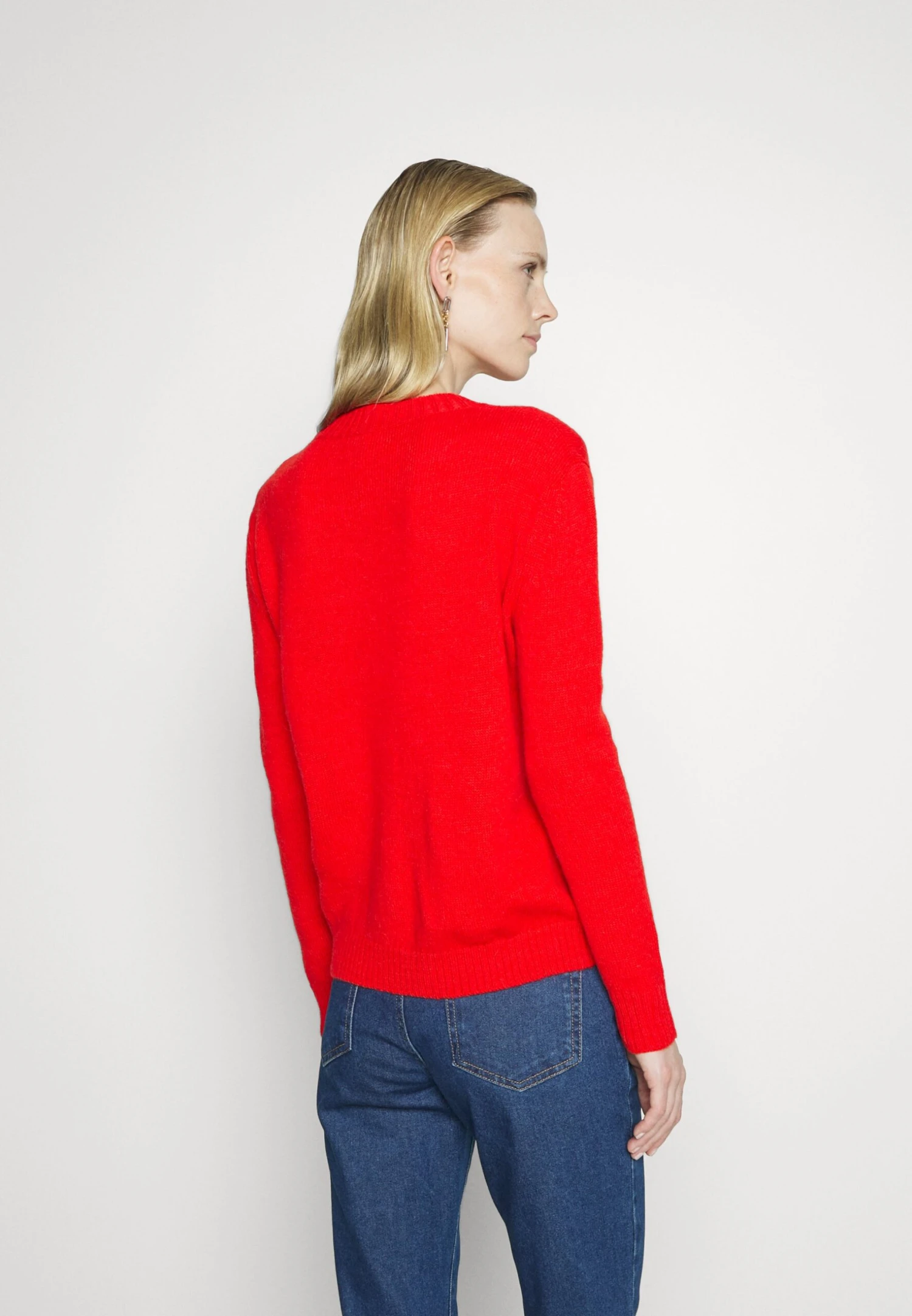 Toscana - Pullover - Rosso 5 Toscana - Pullover - Rosso – Image 3