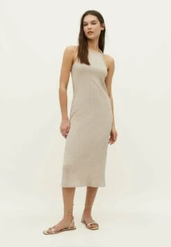 Stradivarius Halter Midi With Ring Detail - Robe Pull - Stone 11 Stradivarius Halter Midi With Ring Detail - Robe Pull - Stone -Next Soldes 15138b9ca36c4ef7ad11a07cb28b2ff9