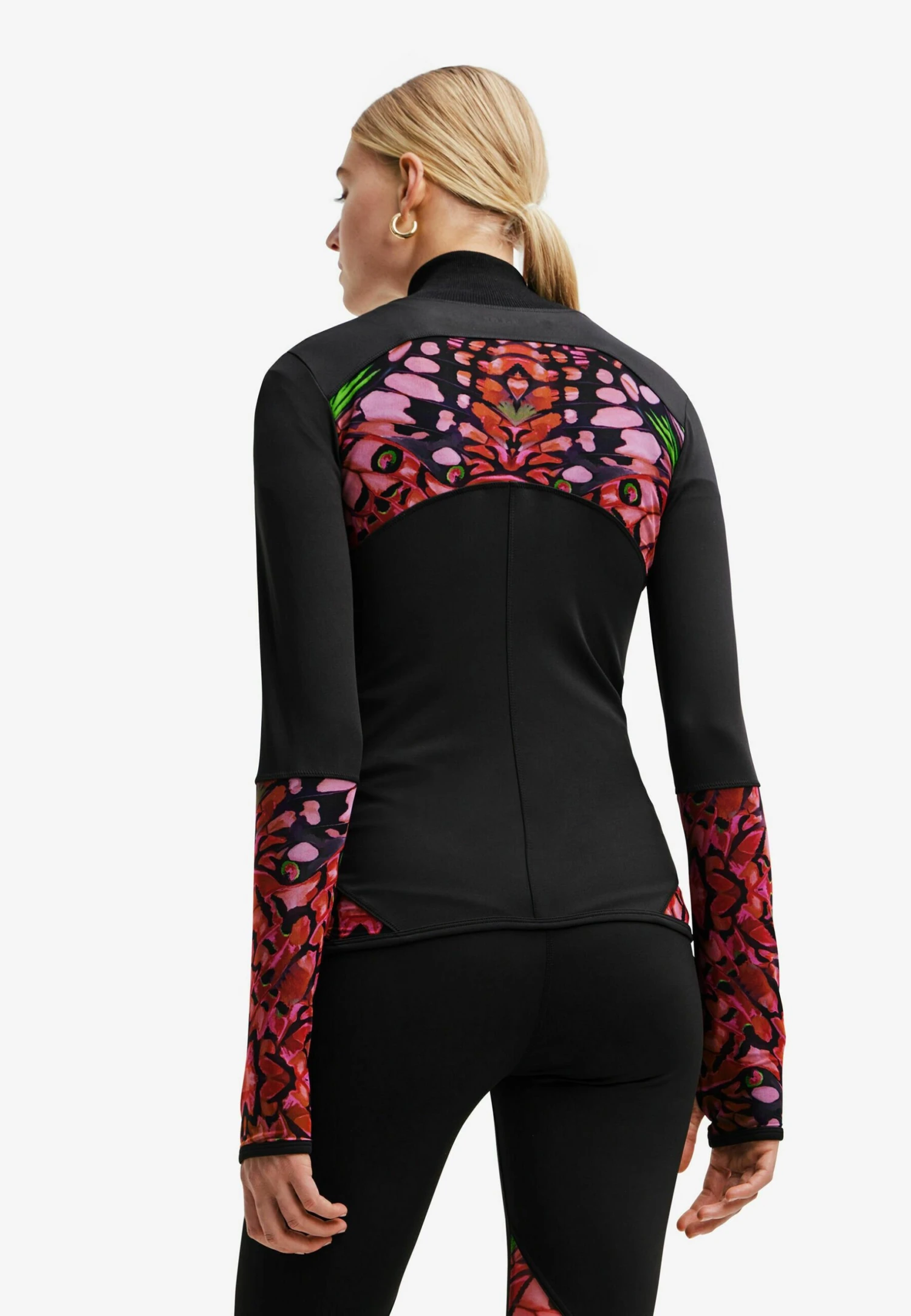 Desigual Sporty - Veste De Survêtement - Black 5 Desigual Sporty - Veste De Survêtement - Black – Image 3