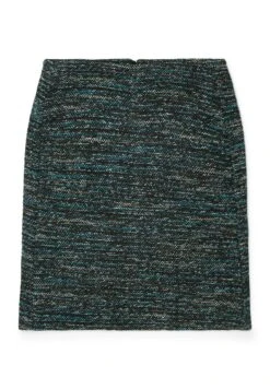 Tom Tailor Jupe Crayon - Green Teal Blue Boucle -Next Soldes 156541ea0fcb4350acdd73c9080c462f