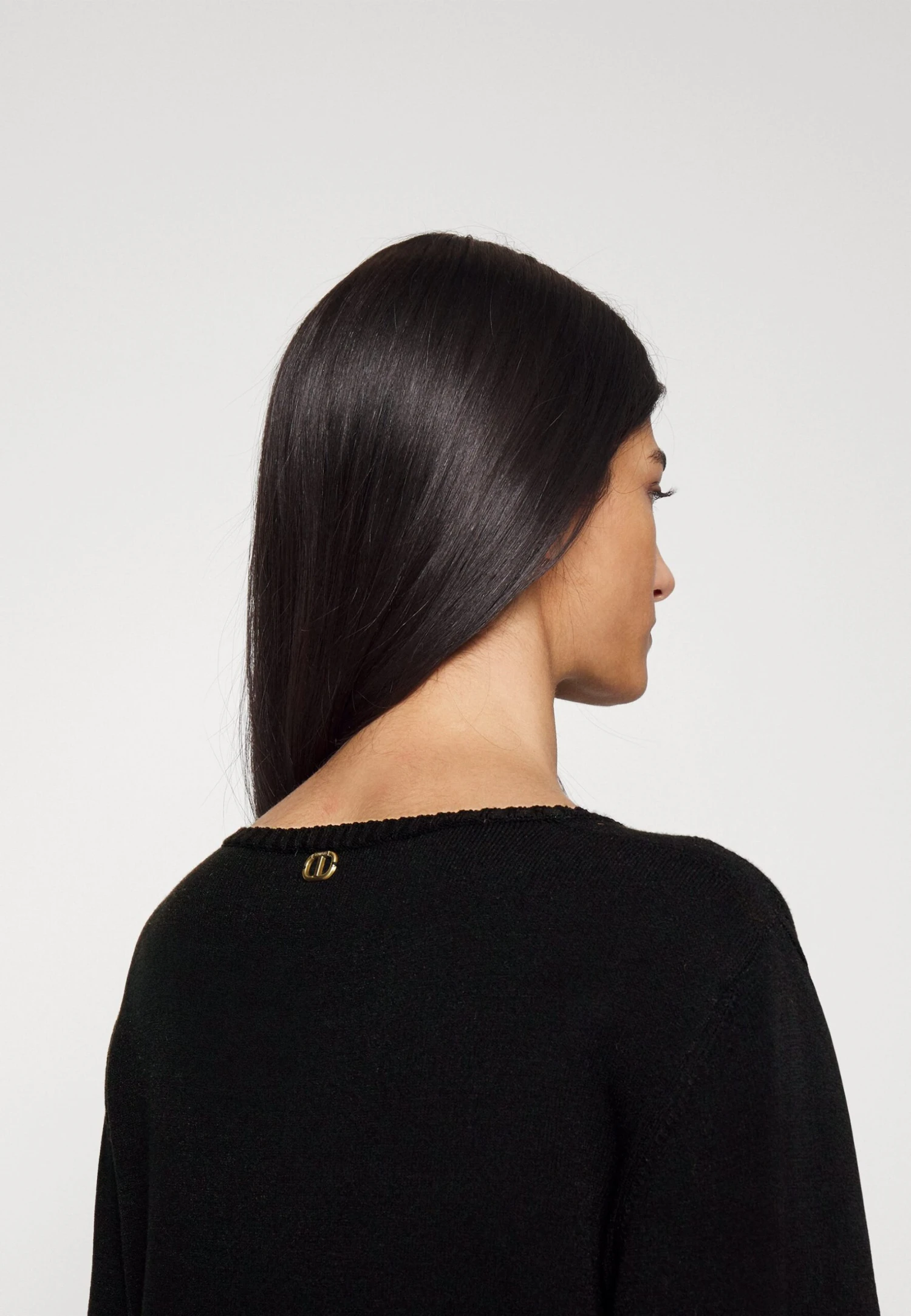 TWINSET Knitted Dress - Robe De Jour - Nero 7 TWINSET Knitted Dress - Robe De Jour - Nero â Image 5