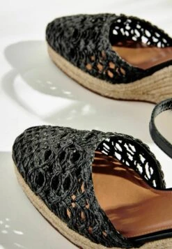 Next Signature Macramé Standard - Escarpins À Plateforme - Black -Next Soldes 16075b188afa420dab16712ded098e13