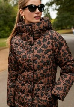 Next Shower Resistant Hooded Padded - Manteau D'Hiver - Animal Print -Next Soldes 161cc60587b44bf6934c78500cc92ea9