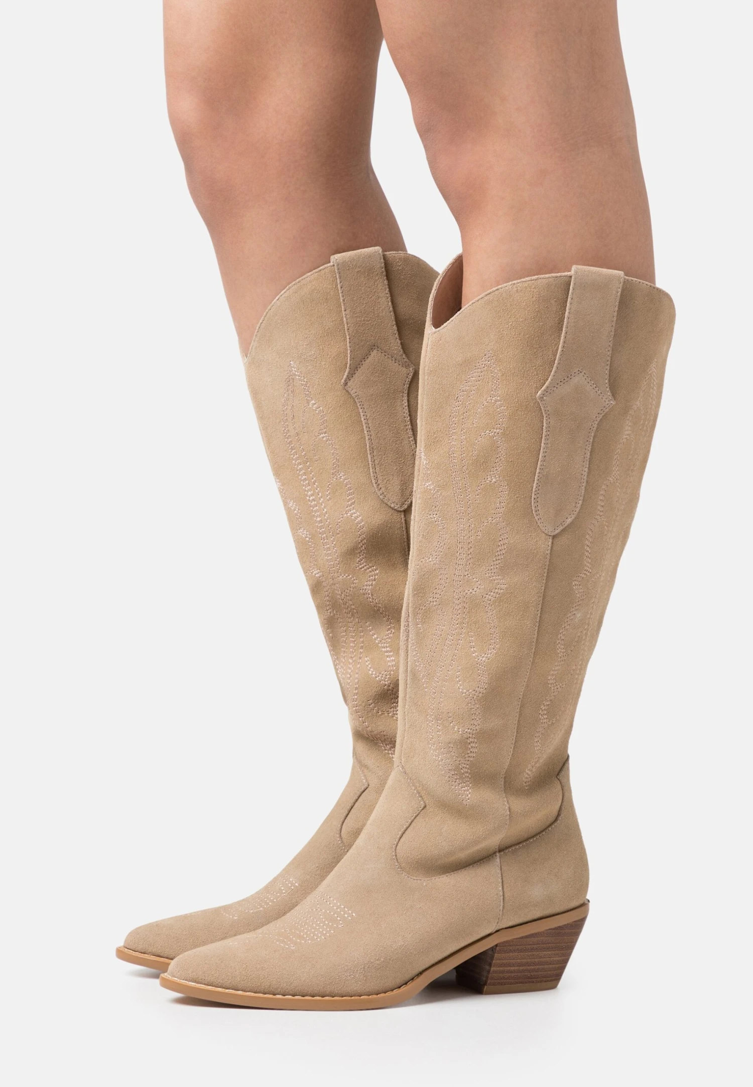 Anna Field Leather - Santiags - Beige 3 Anna Field Leather - Santiags - Beige