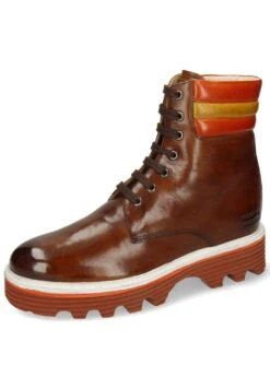 MELVIN & HAMILTON Leonie - Bottines À Plateau - Marron -Next Soldes 166af1bc91fa4cceb1d9117cecb447f2