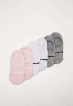 Skechers Basic Footies Ventilation 6Pack - Socquettes - English Rose