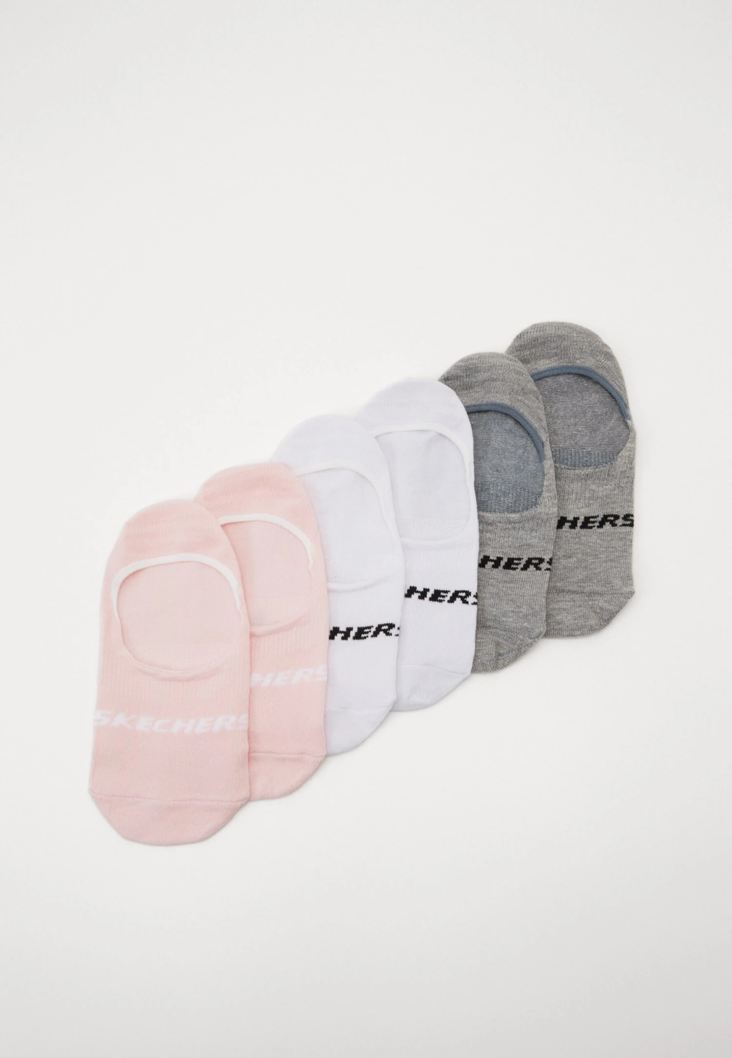 Skechers Basic Footies Ventilation 6Pack - Socquettes - English Rose 3 Skechers Basic Footies Ventilation 6Pack - Socquettes - English Rose