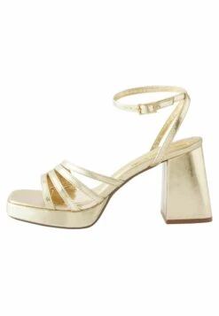 Next Forever Comfort Strappy Standard - Sandales À Plateforme - Gold