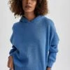 DeFacto Cover-Up - Sweat À Capuche - Blue 2 DeFacto Cover-Up - Sweat À Capuche - Blue -Next Soldes 17b32bf8882f4cb1b66b9a0140204027