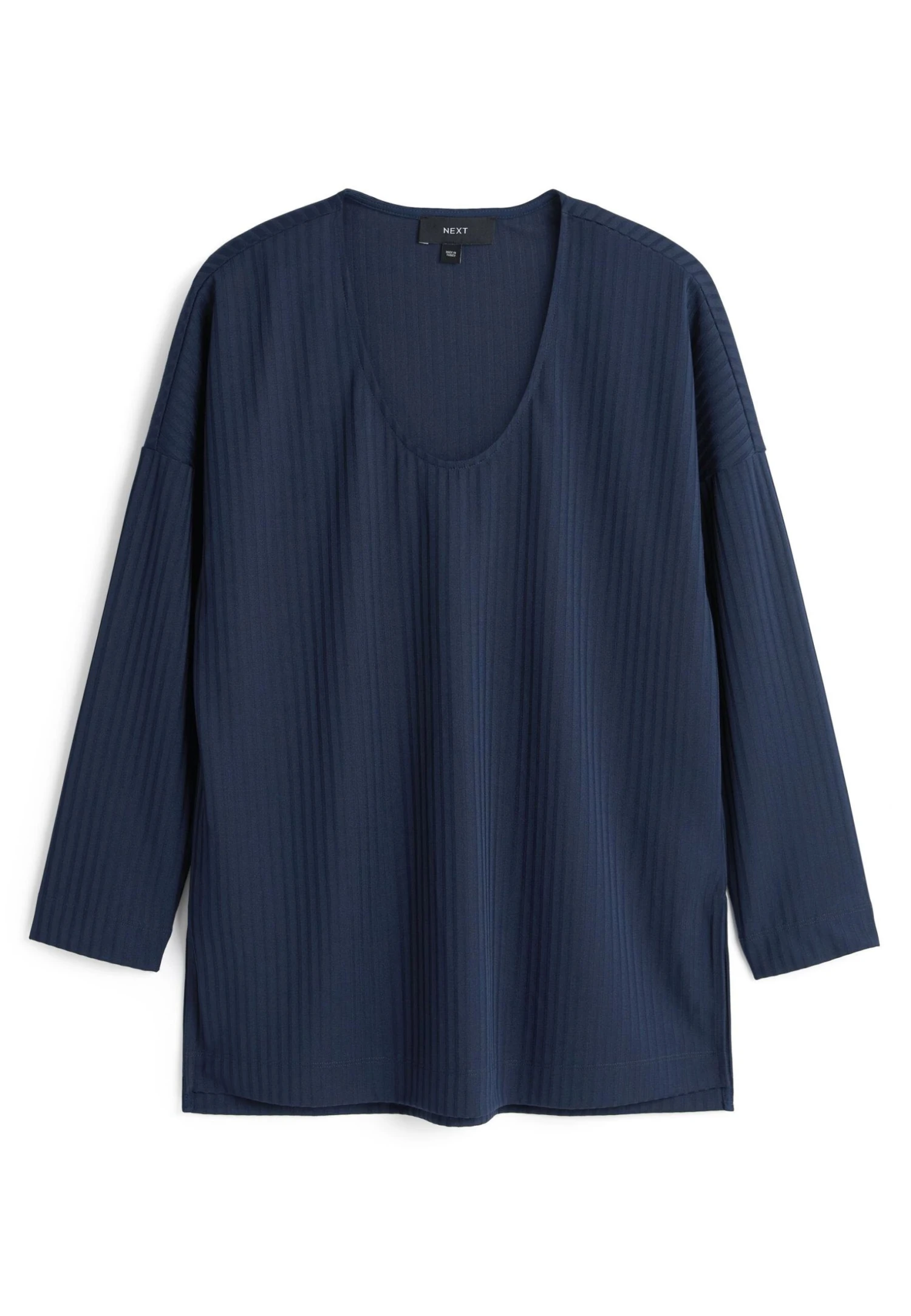 Next Scoop Neck Long Sleeve Standard - T-Shirt À Manches Longues - Navy 7 Next Scoop Neck Long Sleeve Standard - T-Shirt À Manches Longues - Navy – Image 5