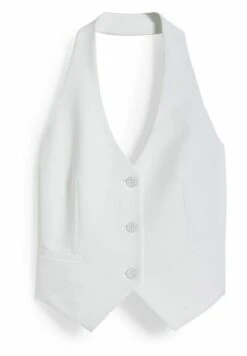 Veste Sans Manches - White