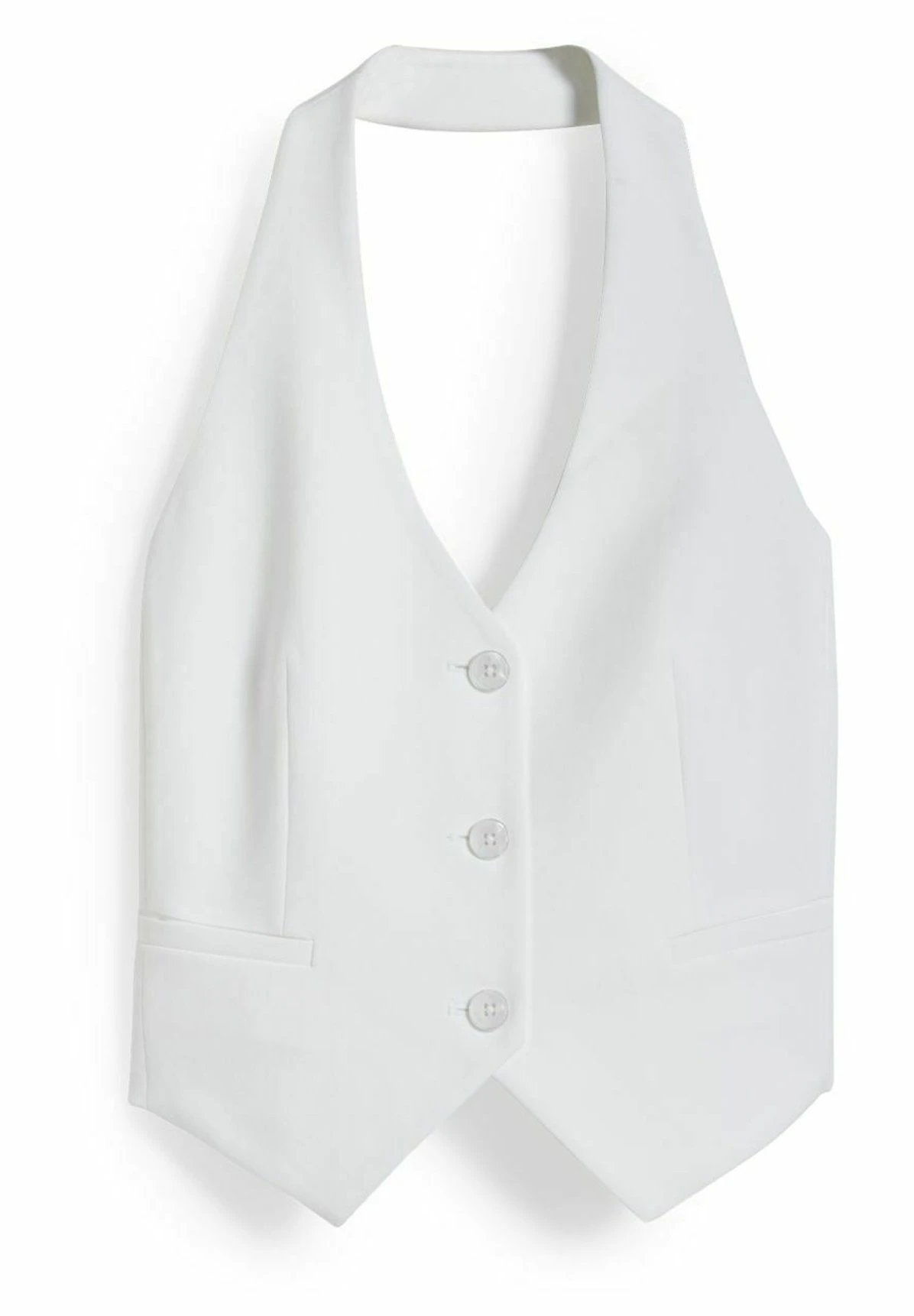 Veste Sans Manches - White 3 Veste Sans Manches - White