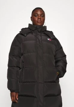 Tommy Jeans Curve Alaska Long Puffer - Doudoune - Black -Next Soldes 18661b2ab5be483982914075dbd55441