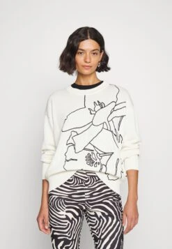 Boss Famarina - Pullover - Open White