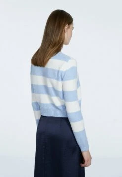 Stradivarius Mit Streifen - Pullover - Light Blue 12 Stradivarius Mit Streifen - Pullover - Light Blue -Next Soldes 198a063d56dc496cad20997e2d3d118c