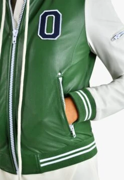 Oakwood Flirt Bi - Veste En Cuir - Dark Green 11 Oakwood Flirt Bi - Veste En Cuir - Dark Green -Next Soldes 19a92da9e51343d1aafc3c204336e836