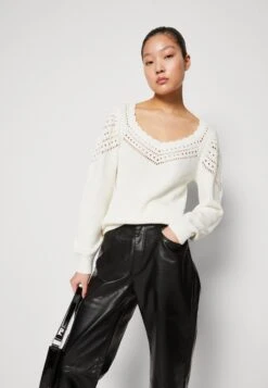 Vila Viemmy - Pullover - White Alyssum 11 Vila Viemmy - Pullover - White Alyssum -Next Soldes 19c6715088d842ac8d579c93d405365b