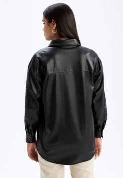 DeFacto Regular Fit - Chemisier - Black 8 DeFacto Regular Fit - Chemisier - Black -Next Soldes 19fdb0747f07493d9acd9f324882c0ed