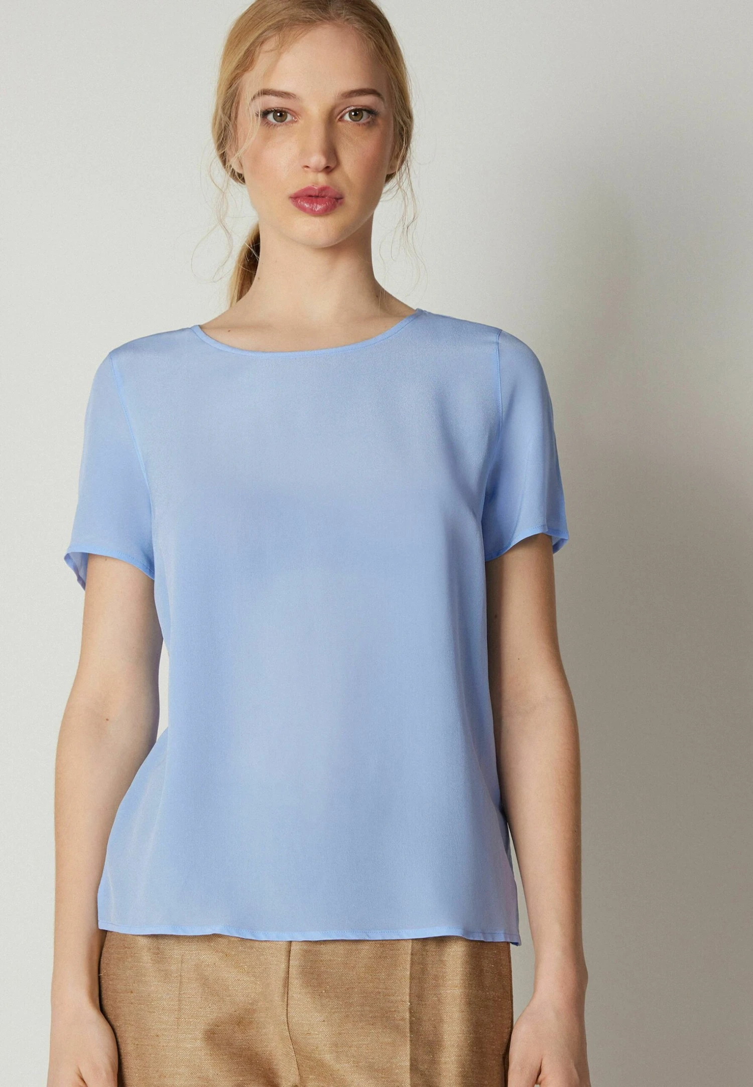 Blouse - Blau Light Iris 3 Blouse - Blau Light Iris