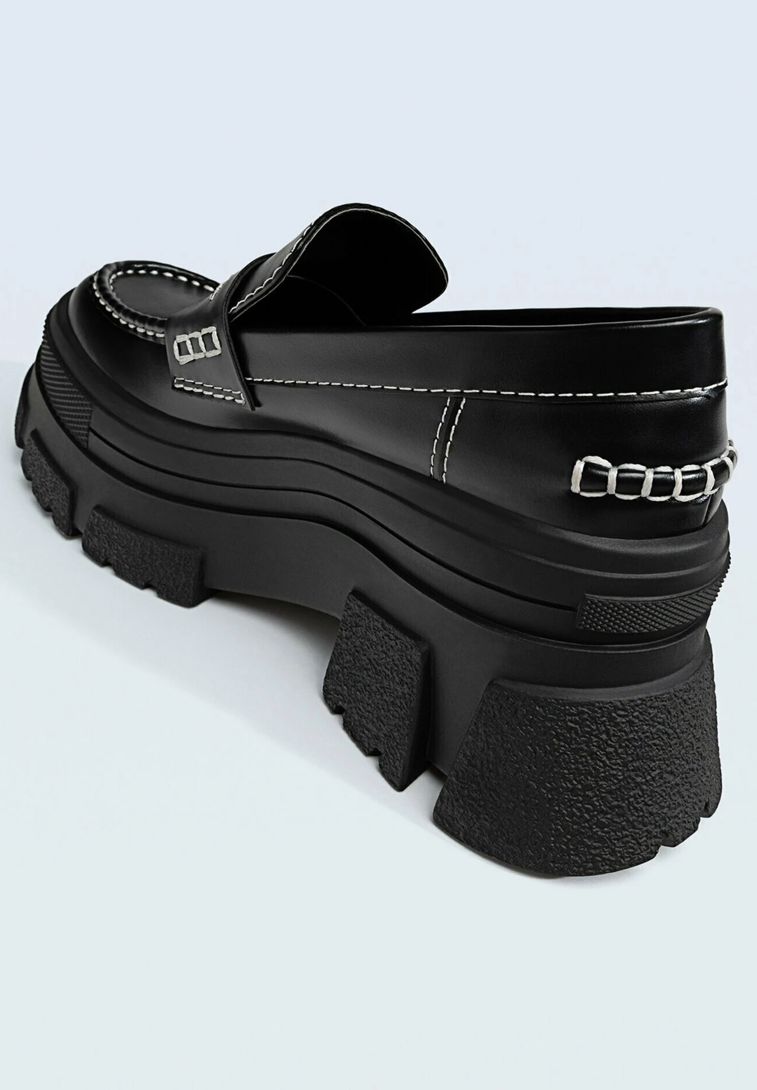 Stradivarius Mit Profilsohle Und Detail - Mocassins - Black 7 Stradivarius Mit Profilsohle Und Detail - Mocassins - Black – Image 5