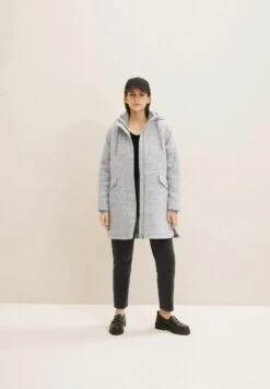 Tom Tailor Manteau Classique - Grey Structure