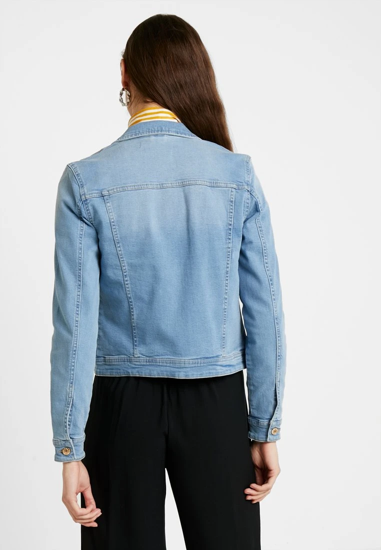 ONLY Onltia Jacket - Veste En Jean - Light Blue Denim 5 ONLY Onltia Jacket - Veste En Jean - Light Blue Denim – Image 3