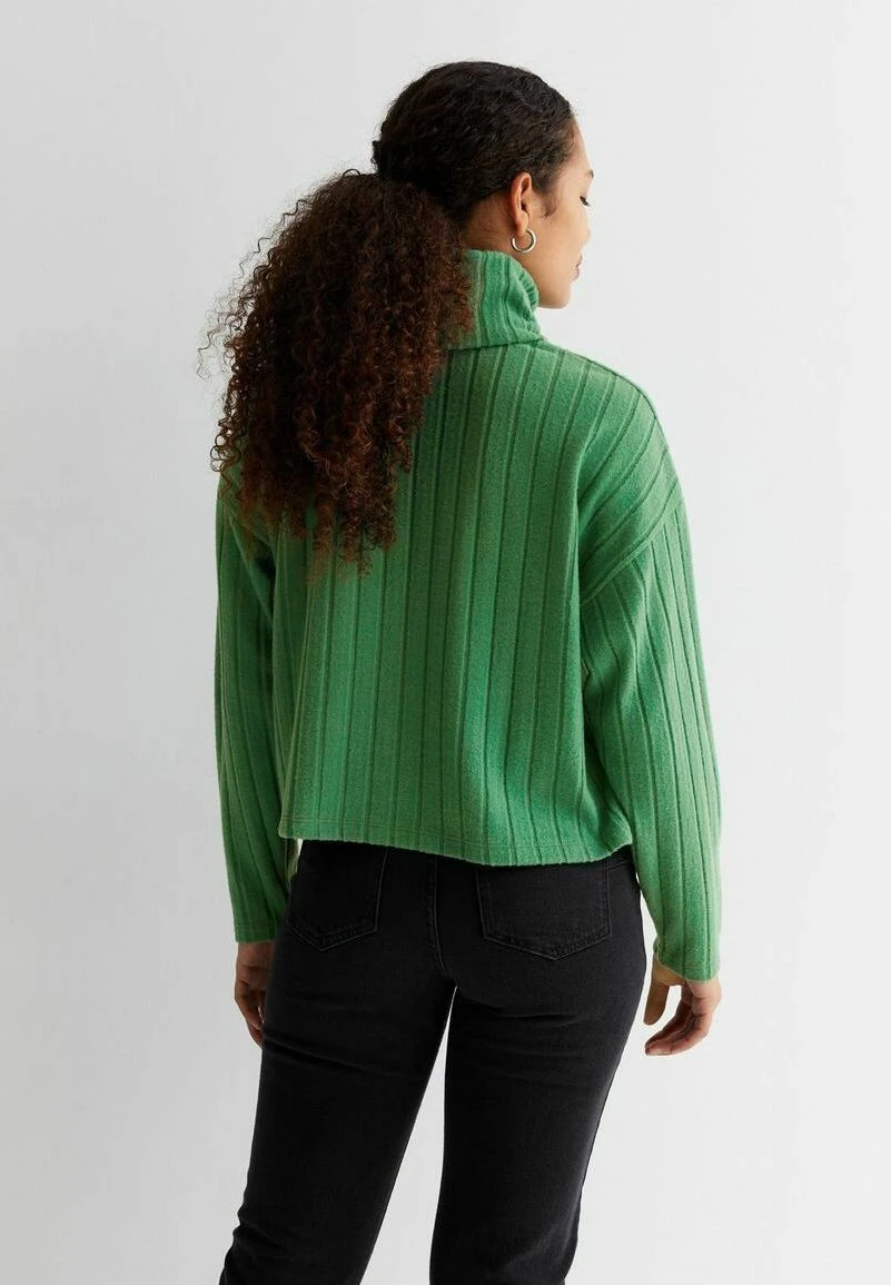 New Look Roll Neck Boxy - Pullover - Green 5 New Look Roll Neck Boxy - Pullover - Green – Image 3