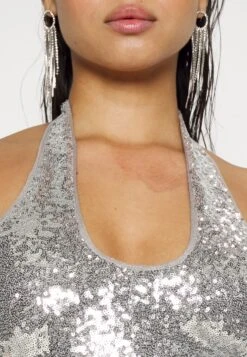 Gina Tricot Tyra Sequin - Débardeur - Silver 11 Gina Tricot Tyra Sequin - Débardeur - Silver -Next Soldes 1bee5f2c3b114d4a9b257aa8f83da0bc