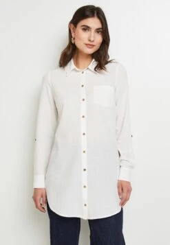 Manches Longues - Chemisier - Ecru