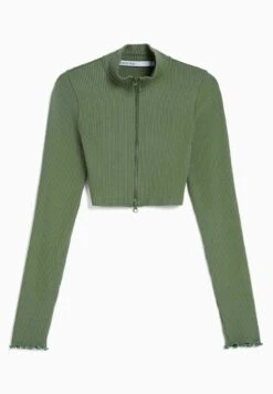 BERSHKA Gilet - Khaki 12 BERSHKA Gilet - Khaki -Next Soldes 1c3385505cf649dd92293c4afc4ab409