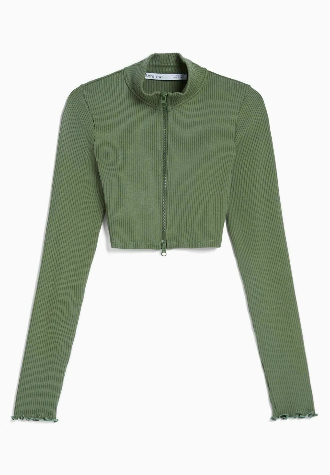 BERSHKA Gilet - Khaki 7 BERSHKA Gilet - Khaki – Image 5