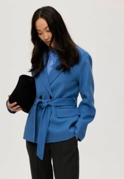 Selected Femme Slftara Handmade Jacket - Veste Légère - Ultramarine -Next Soldes 1d3f790aa71a4c4c881bc1352d24d71b