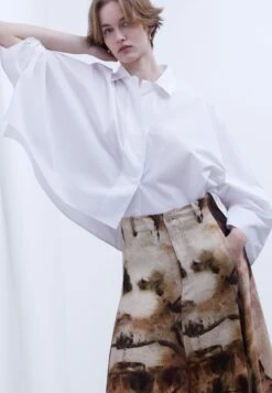 ADOLFO DOMINGUEZ European - Jupe Trapèze - Multicolor -Next Soldes 1dfc1194c8d543b39640c3e7618d71e0