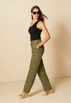 Next Utility Straight Standard - Pantalon Cargo - Khaki Green 8 Next Utility Straight Standard - Pantalon Cargo - Khaki Green -Next Soldes 1e34362dc27f48d3bca5102991924478