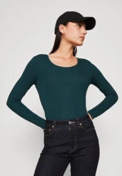 Vila Vidaisy O-Neck - T-Shirt À Manches Longues - Ponderosa Pine -Next Soldes 1e91de3ec1f24107b9be93a146f26e47