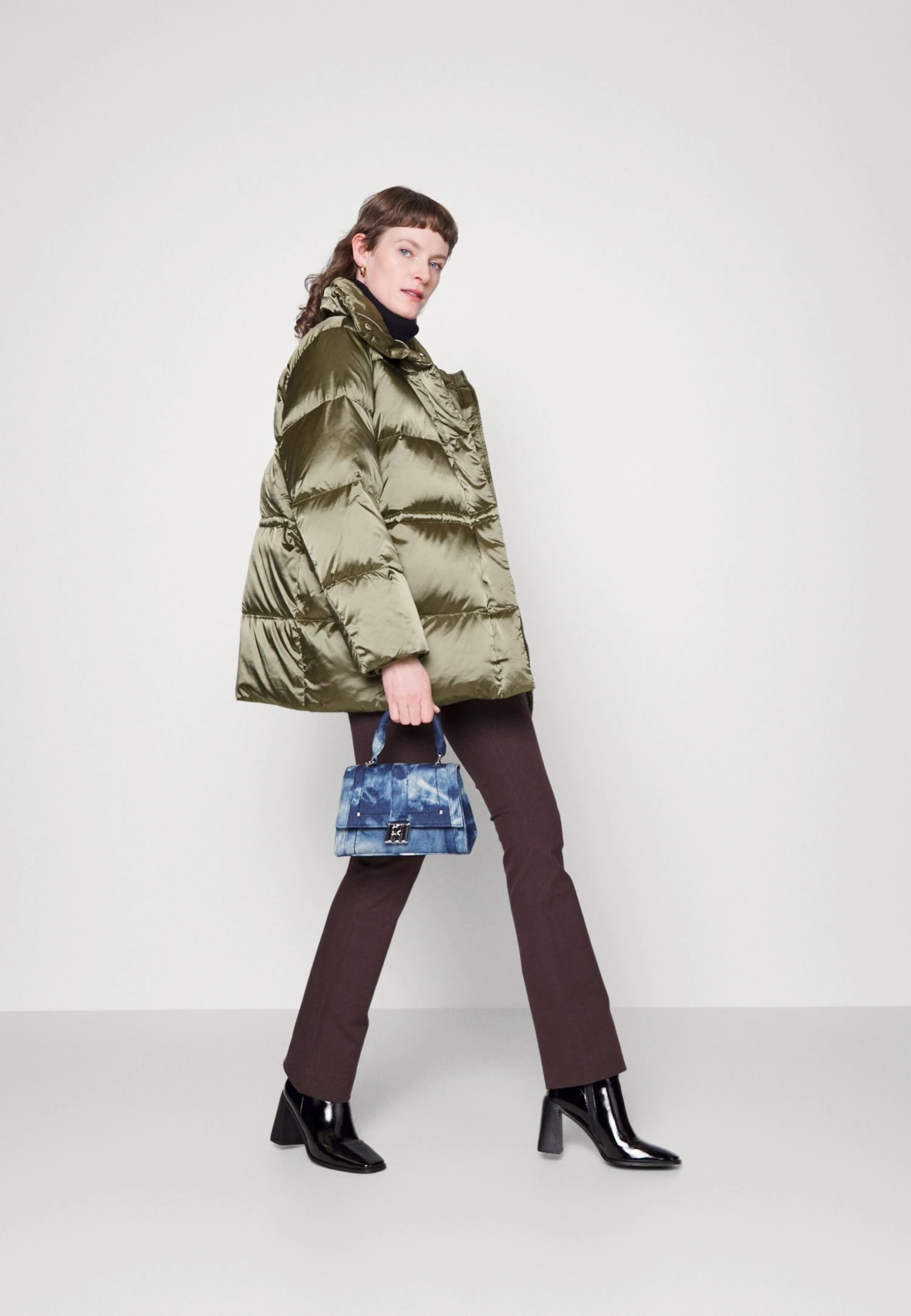 Calvin Klein Shine Puffer Down Coat - Doudoune - New Basil 6 Calvin Klein Shine Puffer Down Coat - Doudoune - New Basil – Image 4