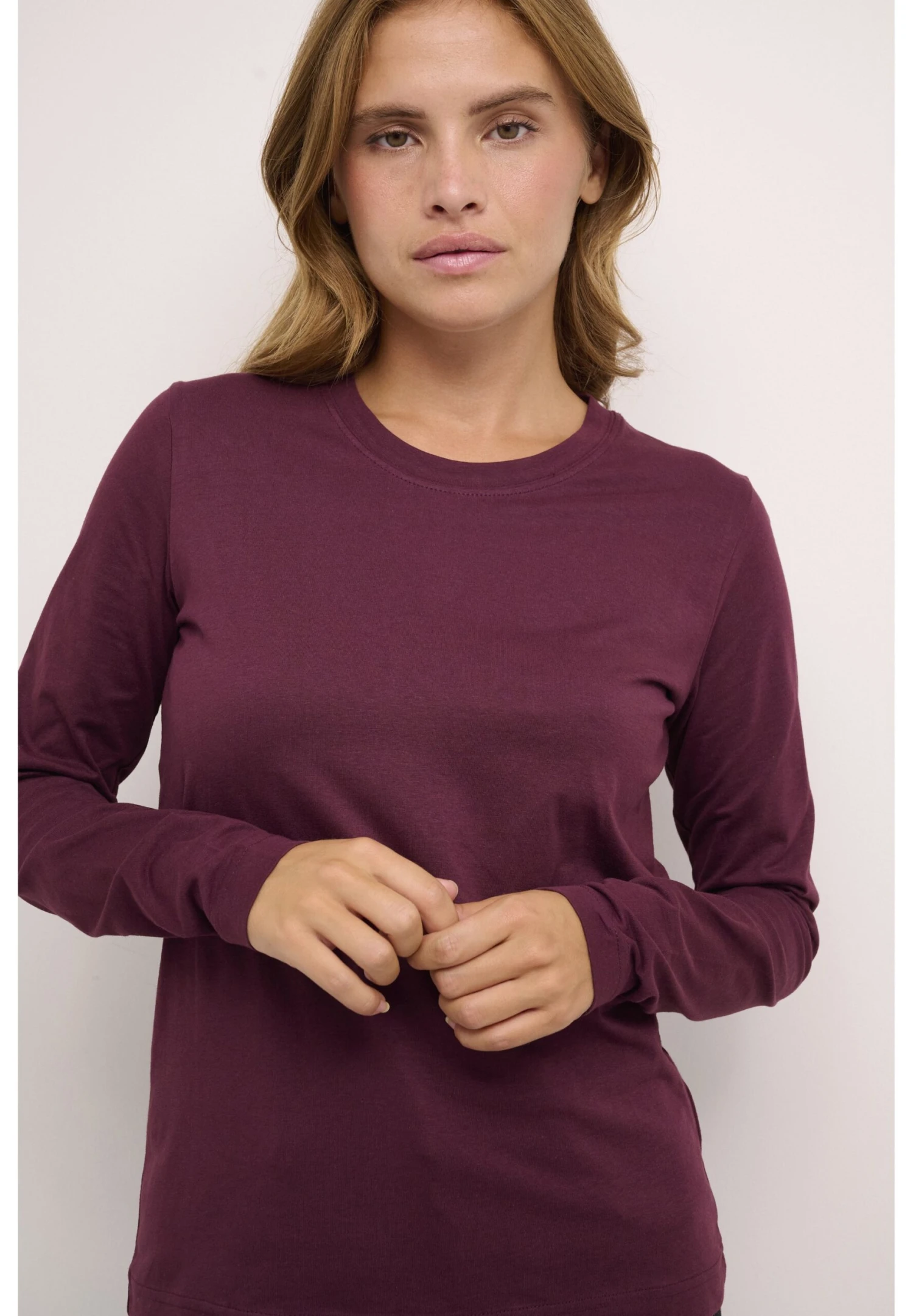 Kaffe Marin - T-Shirt À Manches Longues - Winetasting 6 Kaffe Marin - T-Shirt À Manches Longues - Winetasting – Image 4