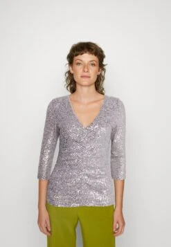 SWING Sequins - T-Shirt À Manches Longues - Silver Shadow