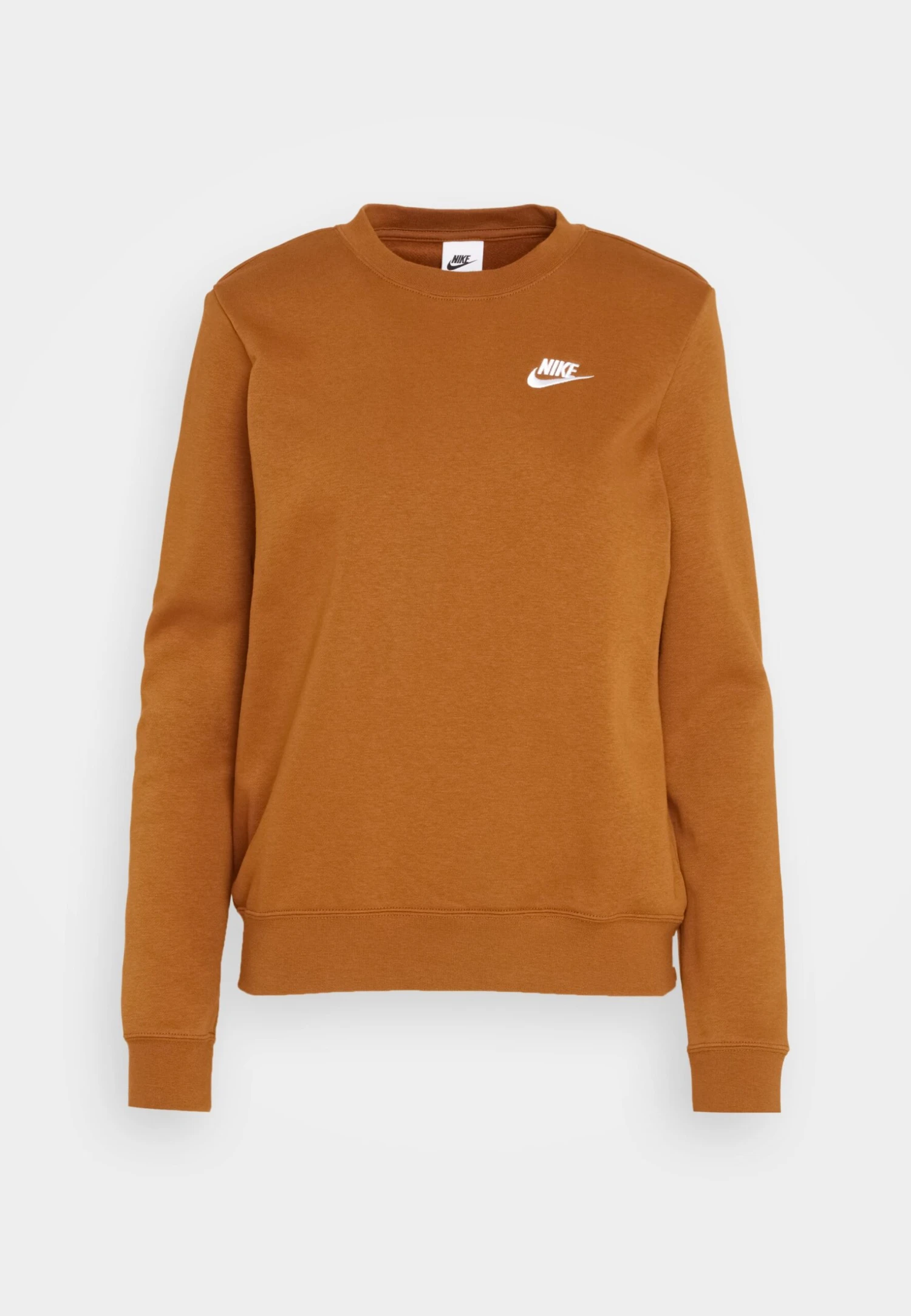 Nike Sportswear Club Crew - Sweatshirt - Ale Brown/White 7 Nike Sportswear Club Crew - Sweatshirt - Ale Brown/White – Image 5