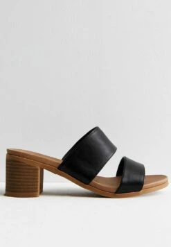 New Look Mules - Black -Next Soldes 20fa064cef2b48088bff17cc86cab5ef