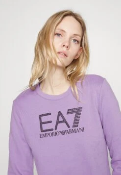 EA7 Emporio Armani Sweatshirt - Purple -Next Soldes 2161d6ea3dd242178a942f8f776e13a2