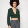 Wal G Crissy Backless - T-Shirt À Manches Longues - Forest Green 1 Wal G Crissy Backless - T-Shirt À Manches Longues - Forest Green -Next Soldes 21a0d4a903f745e491938a7018480c6f