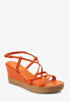 Next Forever Comfort - Sandales Compensées - Orange 7 Next Forever Comfort - Sandales Compensées - Orange -Next Soldes 21f3fa9b860e4dcc85d45b20bd0f8acd